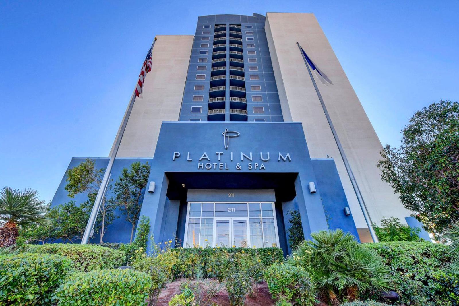Diamond Suite At Platinum Hotel 2 Queen Beds Las Vegas Exteriér fotografie